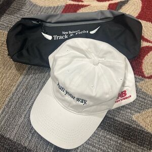 New Balance Hat + Crossbody Bag
